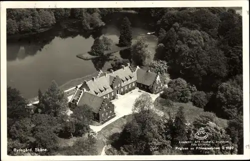 Ak Skåne län Schweden, Rydsgard, Luftansicht