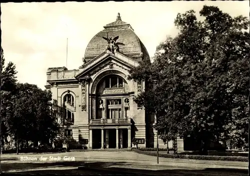 Ak Gera in Thüringen, Theater, Bühnen der Stadt Gera