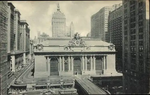 Ak New York City USA, Grand Central Depot, 42nd Street
