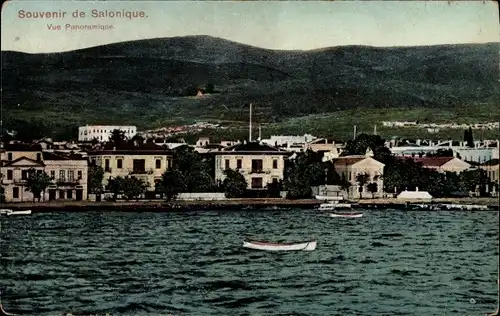 Ak Saloniki Saloniki Thessaloniki Griechenland, Panoramablick