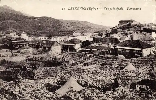 Ak Leskovici Mazedonisches Epirus, Hauptansicht, Panorama