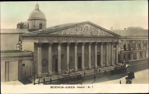 Ak Buenos Aires Argentinien, Catedral