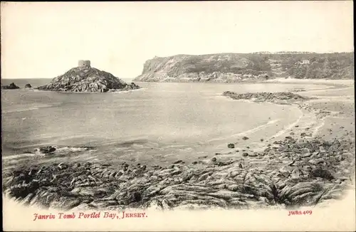 Ak Channel Island Jersey, Janvrin&#39;s Tomb Portelet Bay