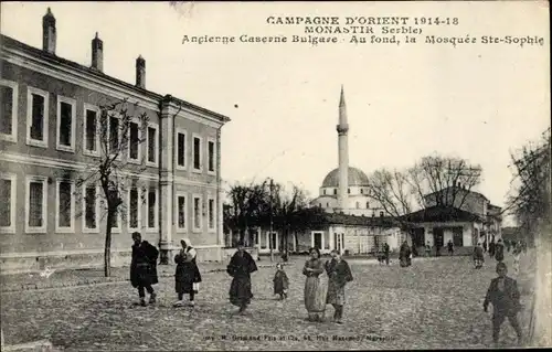 Ak Bitola Mazedonian Monastir, ehemalige bulgarische Kaserne, Hagia Sophia Moschee