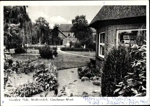 Ak Holtorfsloh Seevetal in Niedersachsen, Gasthof Wilh. Behr, Lüneburger Heide