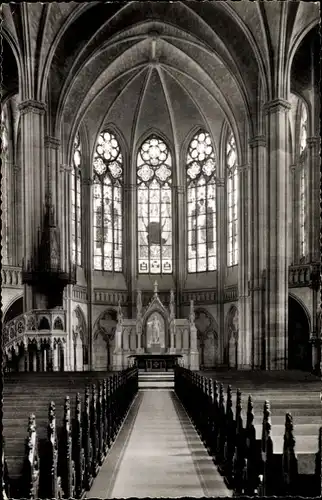 Ak Speyer am Rhein, Gedächtniskirche, Innenraum