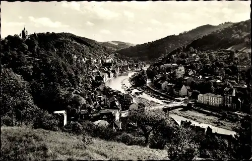 Ak Altena in Westfalen, Burg, Panorama