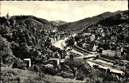 Ak Altena in Westfalen, Burg, Panorama