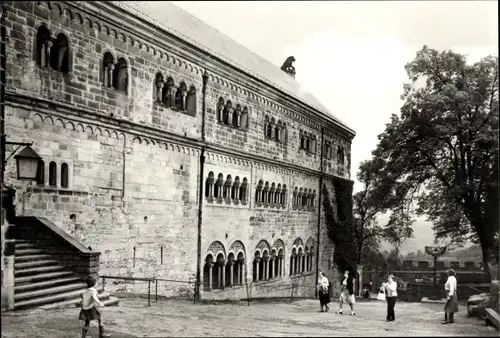 Ak Lutherstadt Eisenach in Thüringen, Wartburg, der Palas