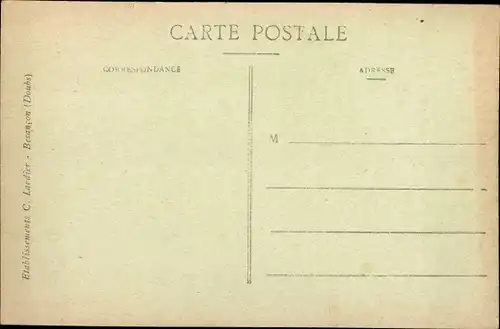 Ak Vitrey Haute Saône, Kirche, Innenansicht