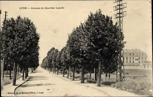 Ak Lure Haute Saône, Avenue du Quartier Lasalle