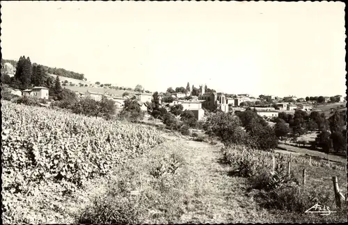 Ak Cogny Rhône, Gesamtansicht