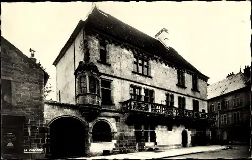 Ak Luxeuil les Bains Haute Saône, Maison du Cardinal Jouffroy