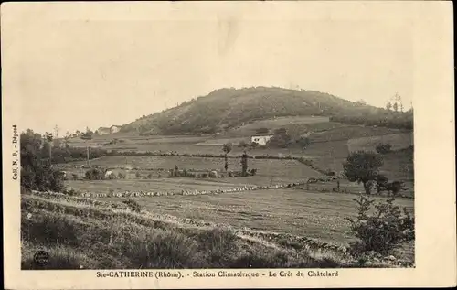 Ak Ste-Catherine Rhône, Station Climaterique, Le Cret du Chatelard