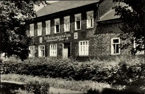 Ak Neustadt am Rennsteig, FDGB Erholungsheim Goldener Frosch