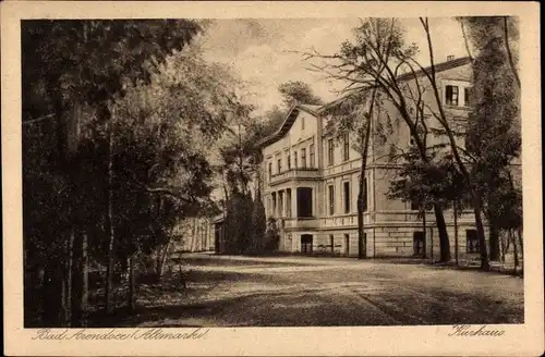 Ak Arendsee in der Altmark, Kurhaus