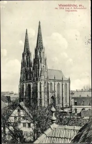 Ak Soest in Westfalen, ev. Wiesenkirche