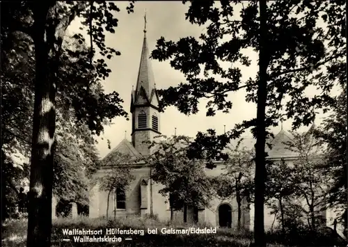 Ak Geismar im Eichsfeld, Wallfahrtsort Hülfensberg, Wallfahrtskirche