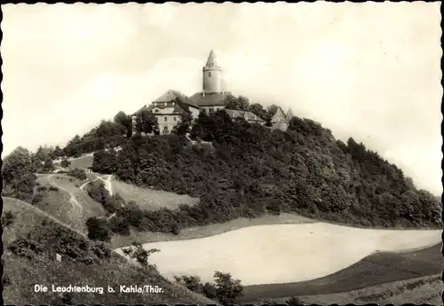 Ak Seitenroda in Thüringen, Leuchtenburg bei Kahla
