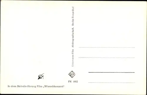 Ak Schauspieler Georg Thomalla, Portrait, Autogramm, Wunschkonzert