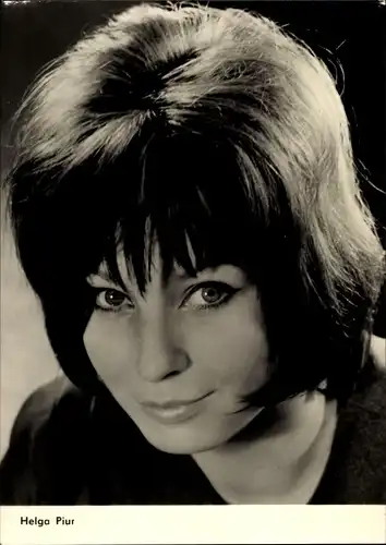 Ak Schauspielerin Helga Piur, DEFA, Der Dieb von San Marengo