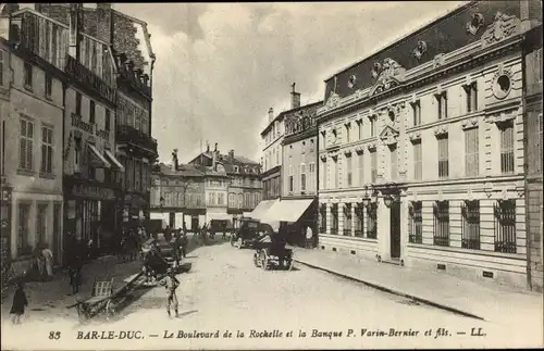 Ak Bar le Duc Meuse, Boulevard de la Rochelle, The Bank