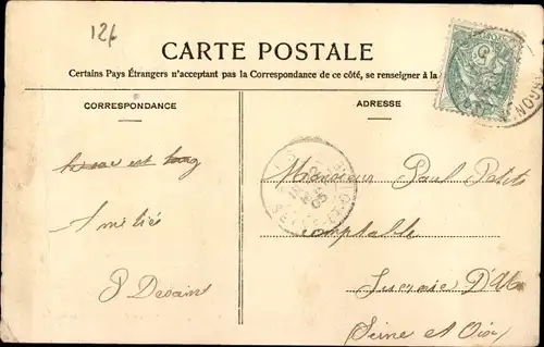 Ak Clermont en Argonne Lorraine Meuse, Rue Gambetta