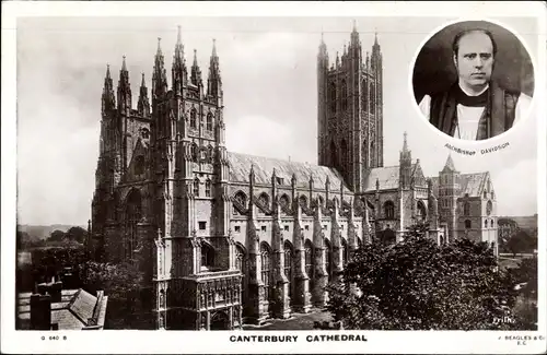 Ak Canterbury Kent England, Kathedrale, Erzbischof Davidson