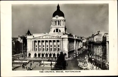 Ak Nottingham East Midlands England, The Council House