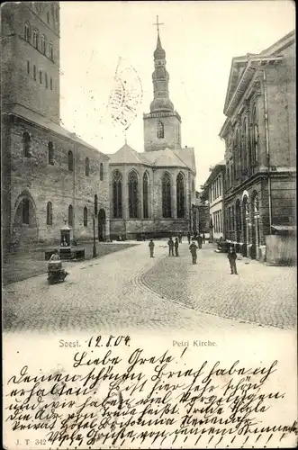 Ak Soest in Westfalen, Petri Kirche