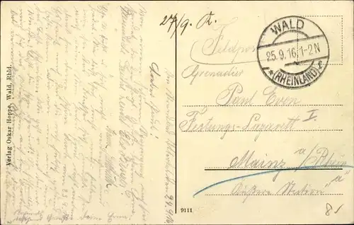 Ak Wald im Rheinland Solingen, Ittertaler Strandbad, Freibad