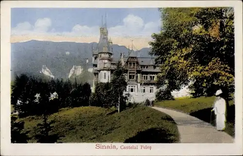 Ak Sinaia Rumänien, Castelul Peles