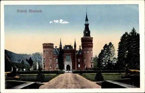 Ak Moyland Bedburg Hau am Niederrhein, Schloss Moyland
