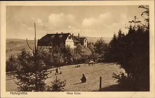 Ak Hohegrete Pracht im Westerwald, Haus Eiche