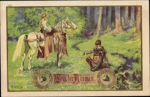 Künstler Ak Jung, Fr., Tom der Reimer