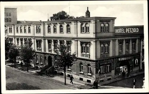 Ak Helmstedt in Niedersachsen, Hotel Petzold