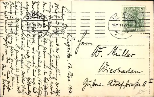 Ak Legnica Liegnitz Schlesien, Partie am Ring