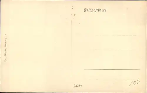 Ak Zigeunerkinder vor einem Gebäude