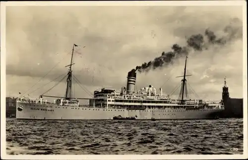 Ak Dampfer Adolph Woermann, Woermann Linie, DOAL