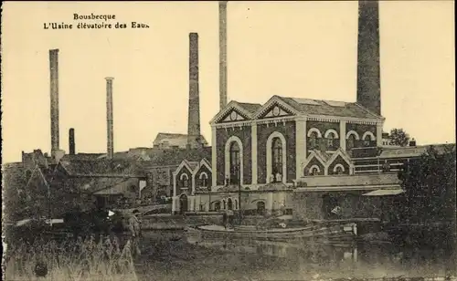 Ak Bousbecque Bosbeke Nord, The Elevatory Water Plant