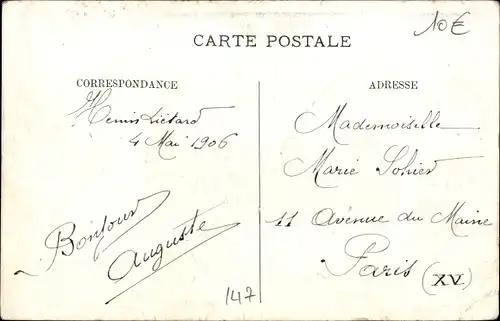 Ak Courrières Pas de Calais, La Catastrophe des Mines, Grubenunglück 1906, Zeche, Fosse