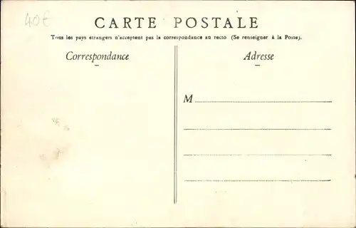 Ak Courrières Pas de Calais, La Catastrophe des Mines, Grubenunglück 1906, Überlebende
