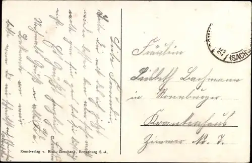 Ak Ronneburg in Thüringen, Markt