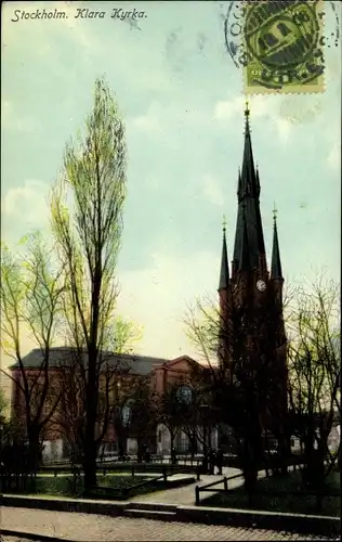 Ak Stockholm Schweden, Klara Kyrka