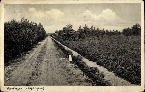 Ak Beekbergen Gelderland, Kaapbergweg