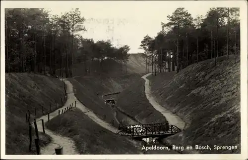 Ak Apeldoorn Gelderland, Berg en Bosch, Sprengen