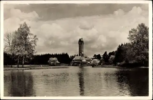 Ak Hoge Veluwe Gelderland Niederlande, Het Nationale Park De Hoge Veluwe, Jachtslot St. Hubertus