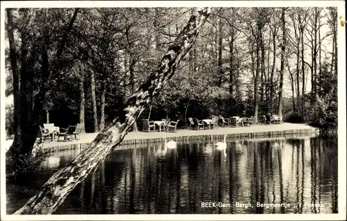 Ak Beek Gelderland Niederlande, Gem. Bergh, Bergmeertje, 't-Peeske