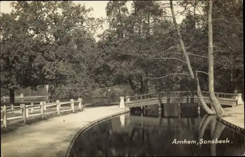 Ak Arnhem Gelderland Niederlande, Sonsbeek