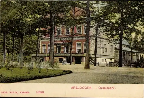 Ak Apeldoorn Gelderland, Hotel Oranjepark